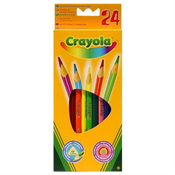 Crayola 24 Renk Kuruboya Kalemi