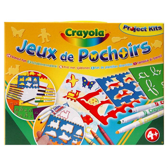Crayola Şablon Ve Boya Seti
