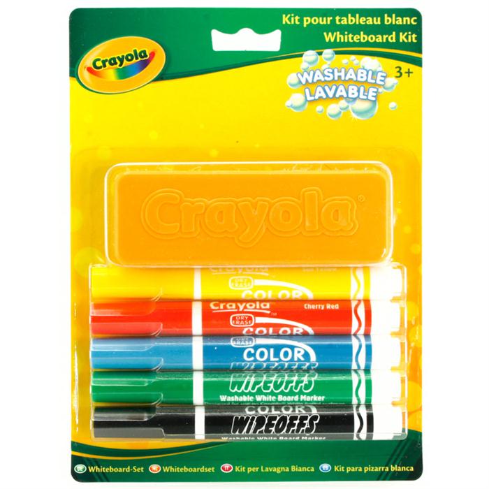 Crayola Beyaz Tahta Kalem ve Silgi Seti