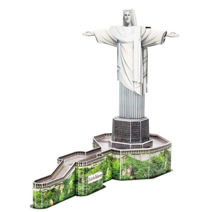 Cubic Fun 3D 22 Parça Puzzle Kurtarıcı  İsa Heykeli - Brezilya