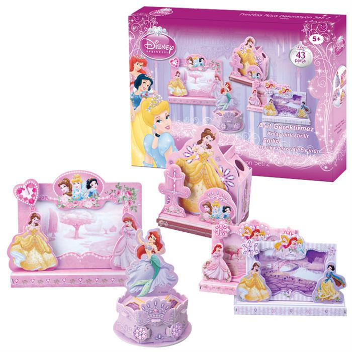 Cubic Fun 3D 43 Parça Puzzle Prenses Rüya Dekorasyon Seti 2