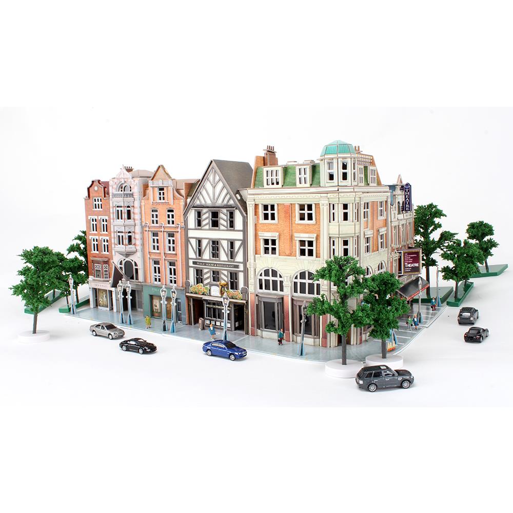 Cubic Fun 3D Puzzle Jigscape Tiyatro Binası Londra