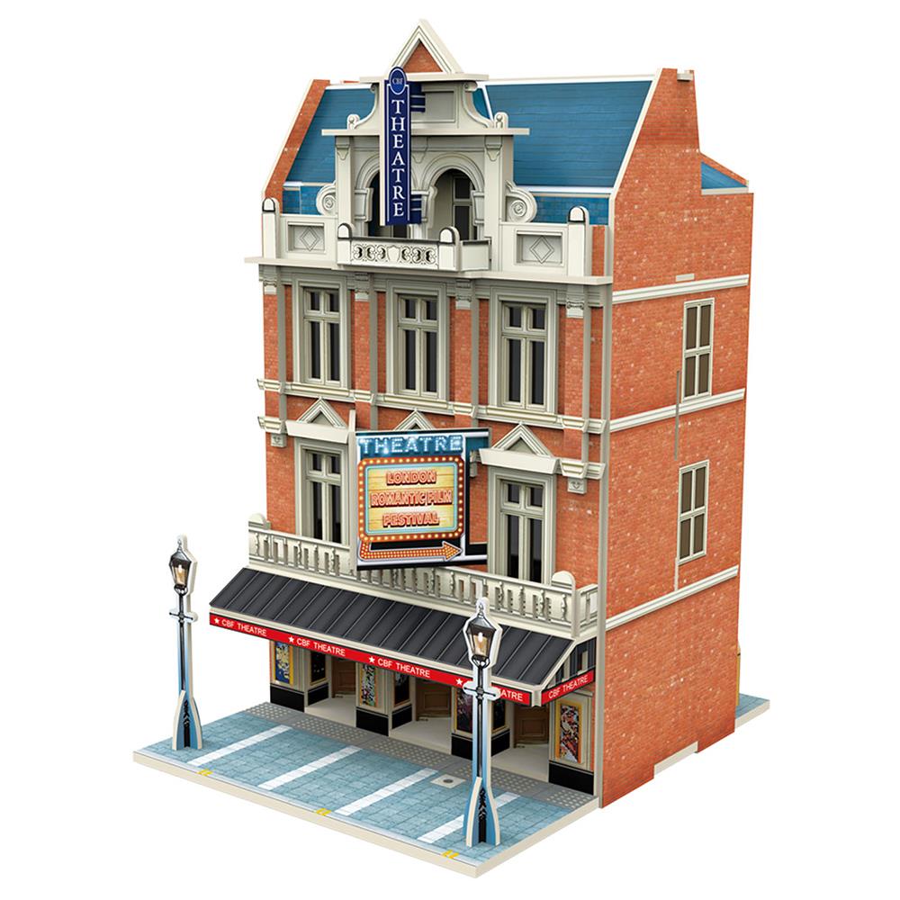 Cubic Fun 3D Puzzle Jigscape Tiyatro Binası Londra