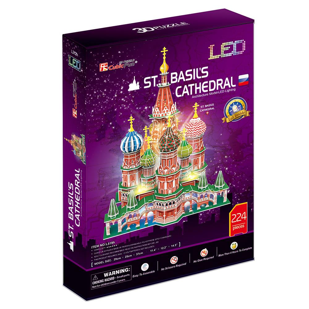 Cubic Fun 3D Puzzle 224 Parça St. Basil