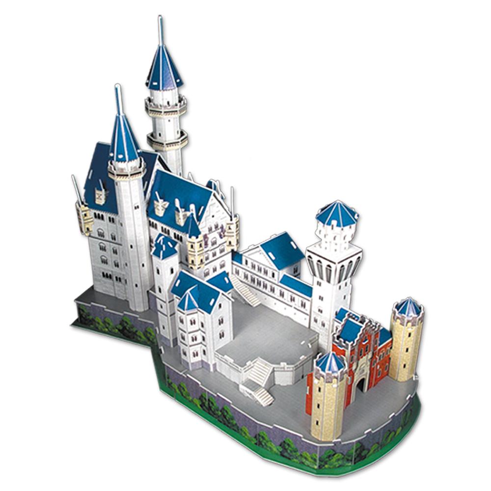 Cubic Fun 3D 98 Parça Puzzle Neuschwanstein Kalesi- Almanya