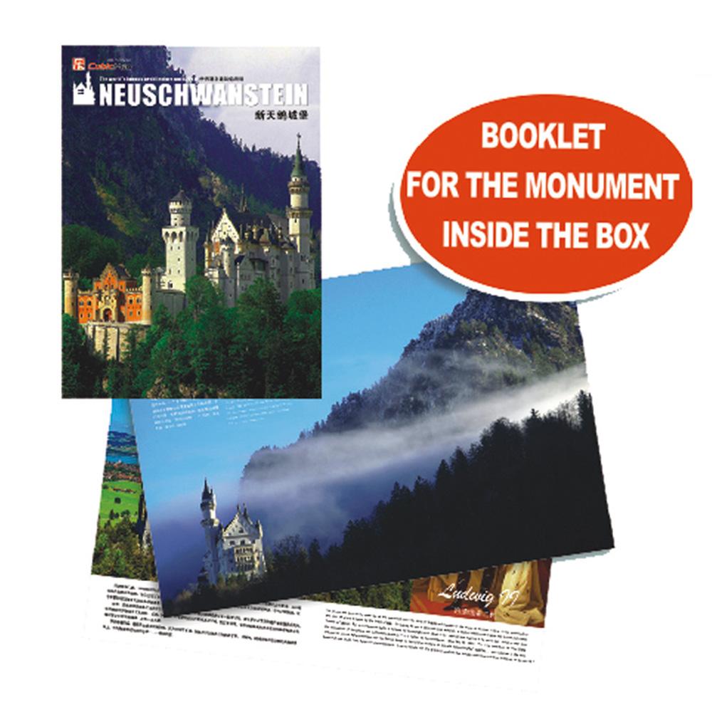 Cubic Fun 3D 98 Parça Puzzle Neuschwanstein Kalesi- Almanya