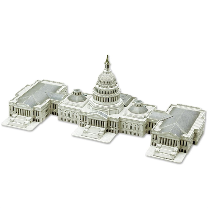 Cubic Fun 3D 132 Parça Puzzle Capitol Hill Kongre Binası - ABD