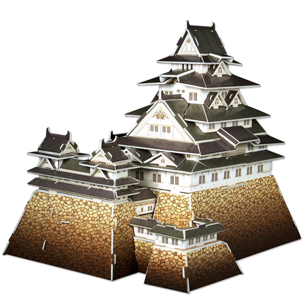 Cubic Fun 3D 89 Parça Puzzle Himeji Kalesi - Japonya
