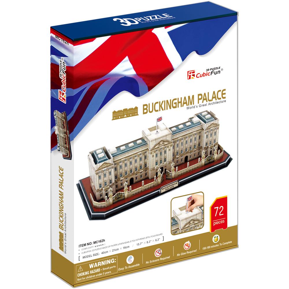 Cubic Fun 3D 72 Parça Puzzle Buckingham Sarayı - İngiltere