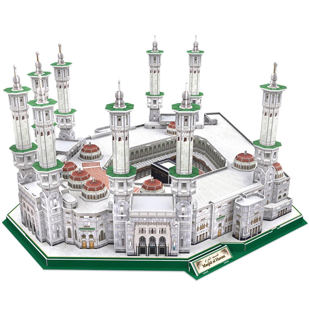 Cubic Fun 3D 249 Parça Puzzle Mescid-i Haram - Suudi Arabistan