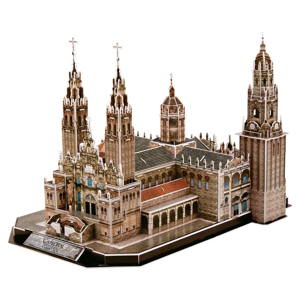 Cubic Fun 3D Puzzle 101 Parça Santiago de Compostela Katedrali -