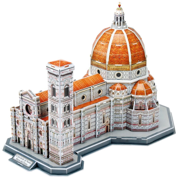 Cubic Fun 3D 123 Parça Puzzle Santa Maria Del Fiore Katedrali - İ