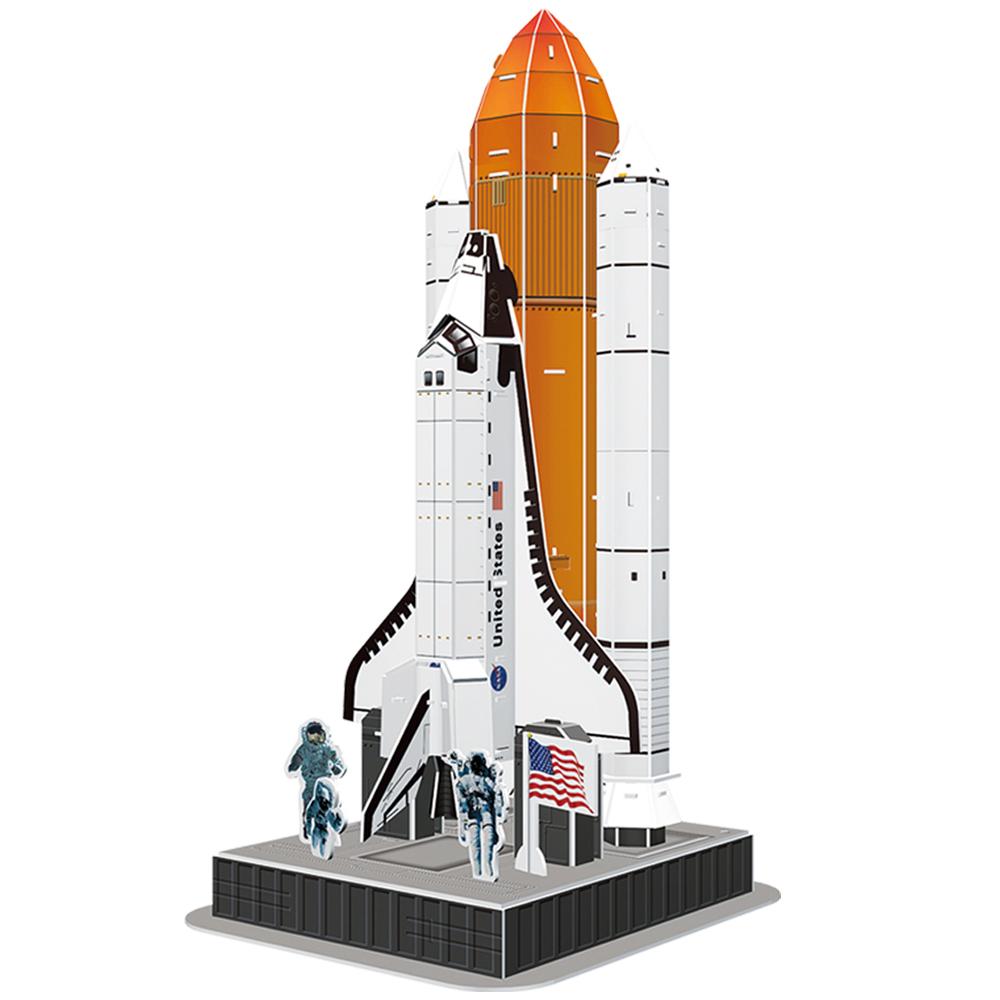 Cubic Fun 3D 87 Parça Puzzle Discovery Uzay Mekiği