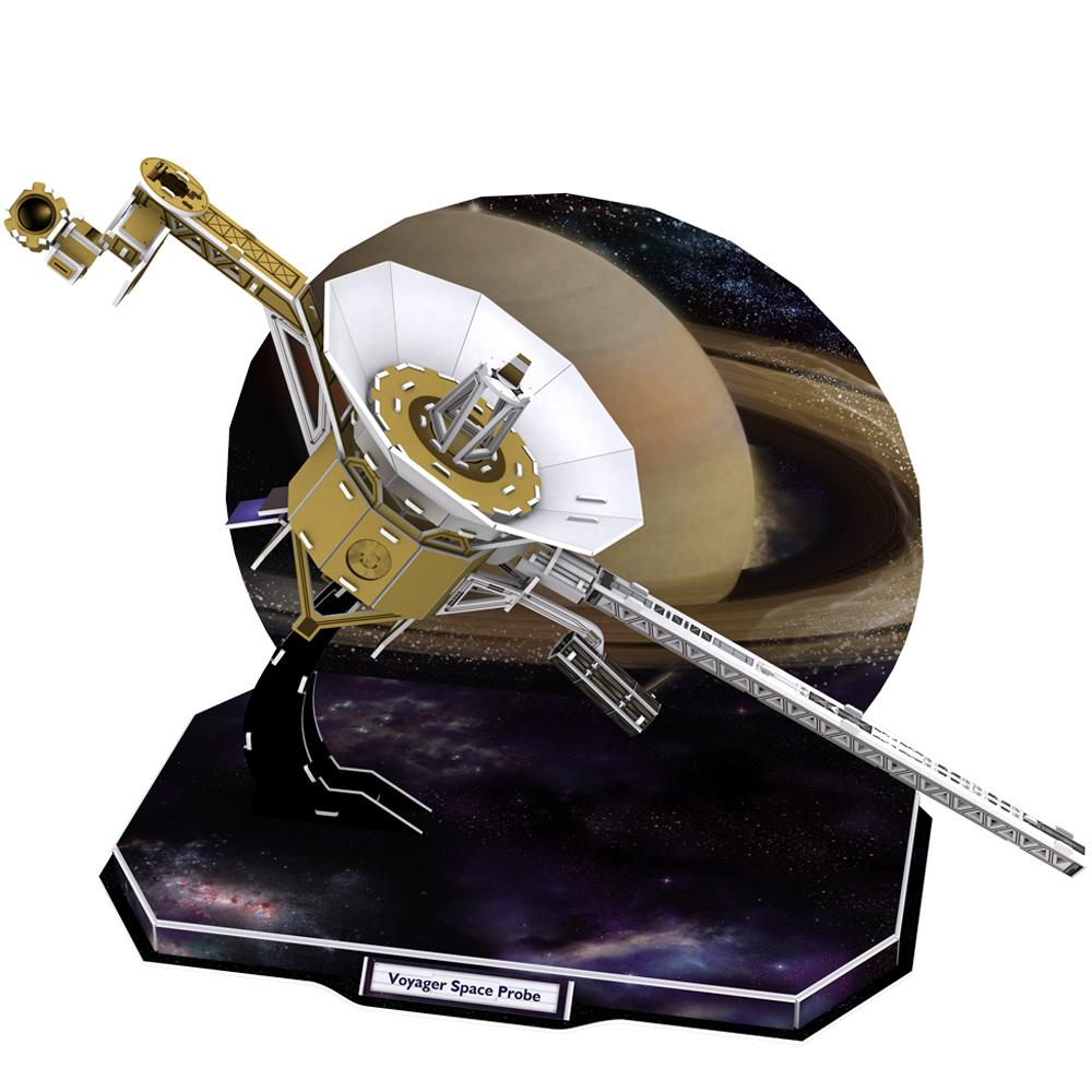 Cubic Fun 3D 71 Parça Puzzle Voyager Uydu Aracı