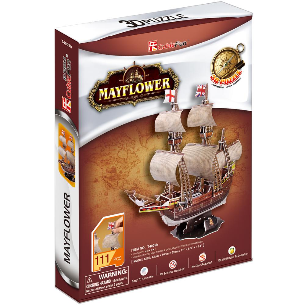 Cubic Fun 3D 111 Parça Puzzle May Flower Gemi