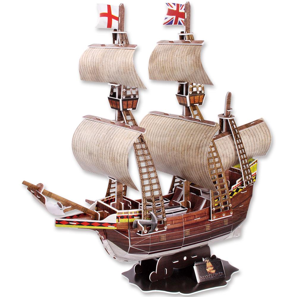 Cubic Fun 3D 111 Parça Puzzle May Flower Gemi