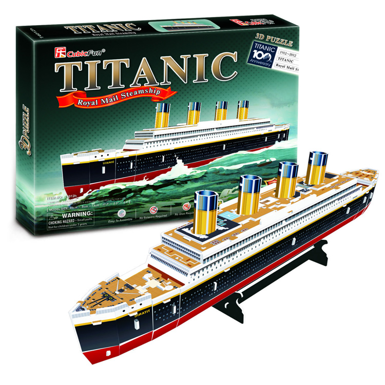 Cubic Fun 3 Boyutlu 35 Parça Puzzle Titanic Gemi