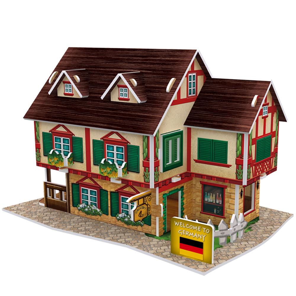 Cubic Fun 3D 32 Parça Puzzle Alman Bakkalı