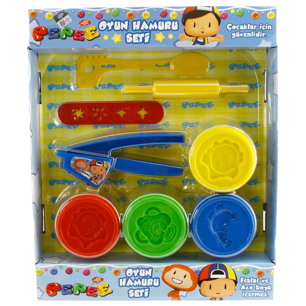Yeni Pepee Oyun Hamuru Seti Mavi