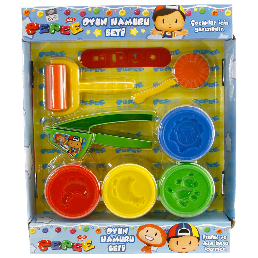 Yeni Pepee Oyun Hamuru Seti Yeşil