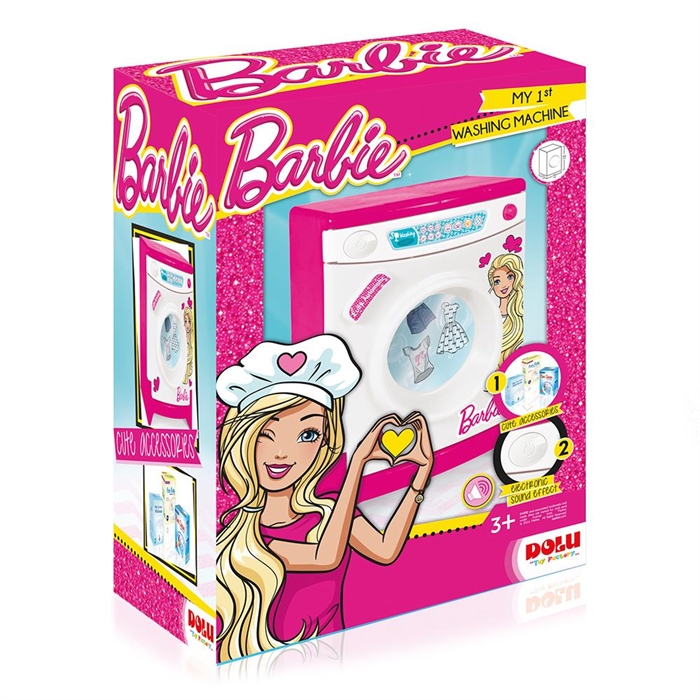 Barbie Ev Gereçleri Büyük Boy Çamaşır Makinesi