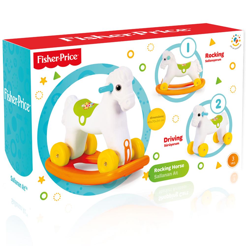 Fisher-Price Sallanan Tekerlekli At Kutuda