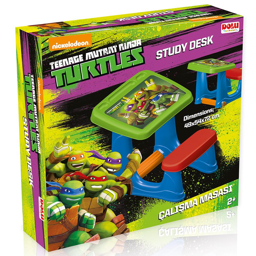 Dolu Plastik Ninja Kaplumbağalar Çalışma Masası