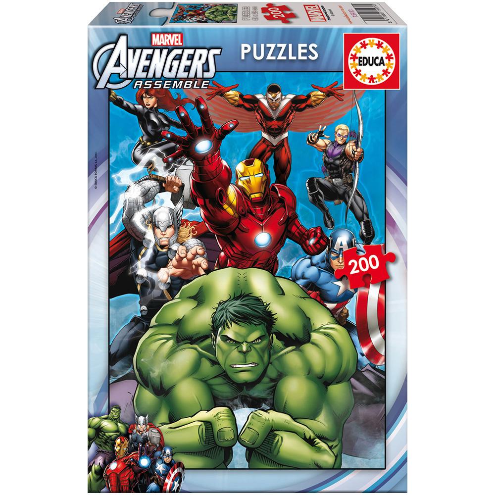 Educa Çocuk Puzzle Karton 200 Avengers