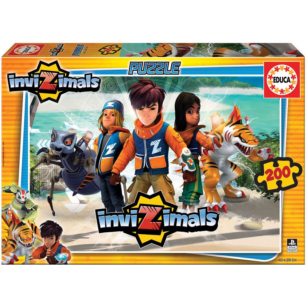 Educa Çocuk Puzzle Karton 200 Invizimals