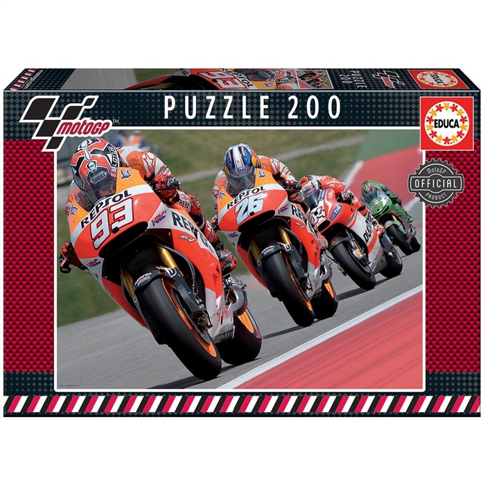 Educa Çocuk Puzzle Karton 200 Moto GP