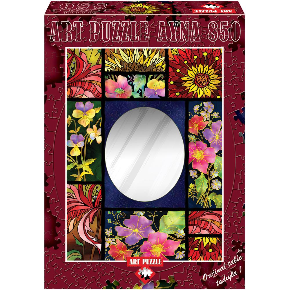 Art Puzzle 850 Parça Puzzle Ayna Patchwork