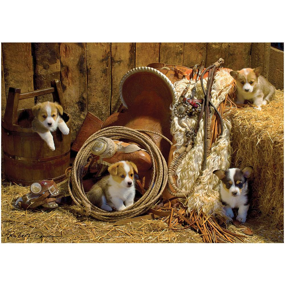 Art Puzzle 1000 Parça Puzzle Yavru Corgiler