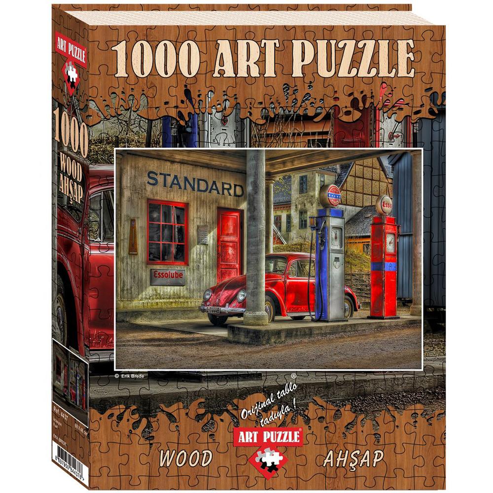 Art Puzzle 1000 Parça Puzzle Puzzle Ahşap İstasyon