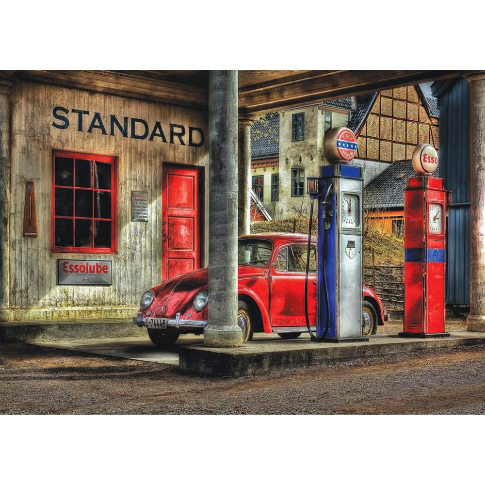 Art Puzzle 1000 Parça Puzzle Puzzle Ahşap İstasyon