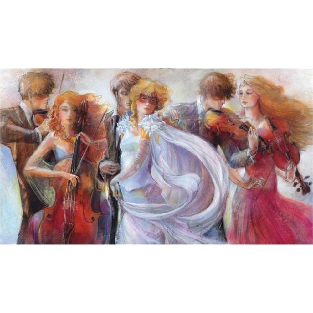 Art Puzzle 1000 Parça Puzzle Panorama Maskeli Balo