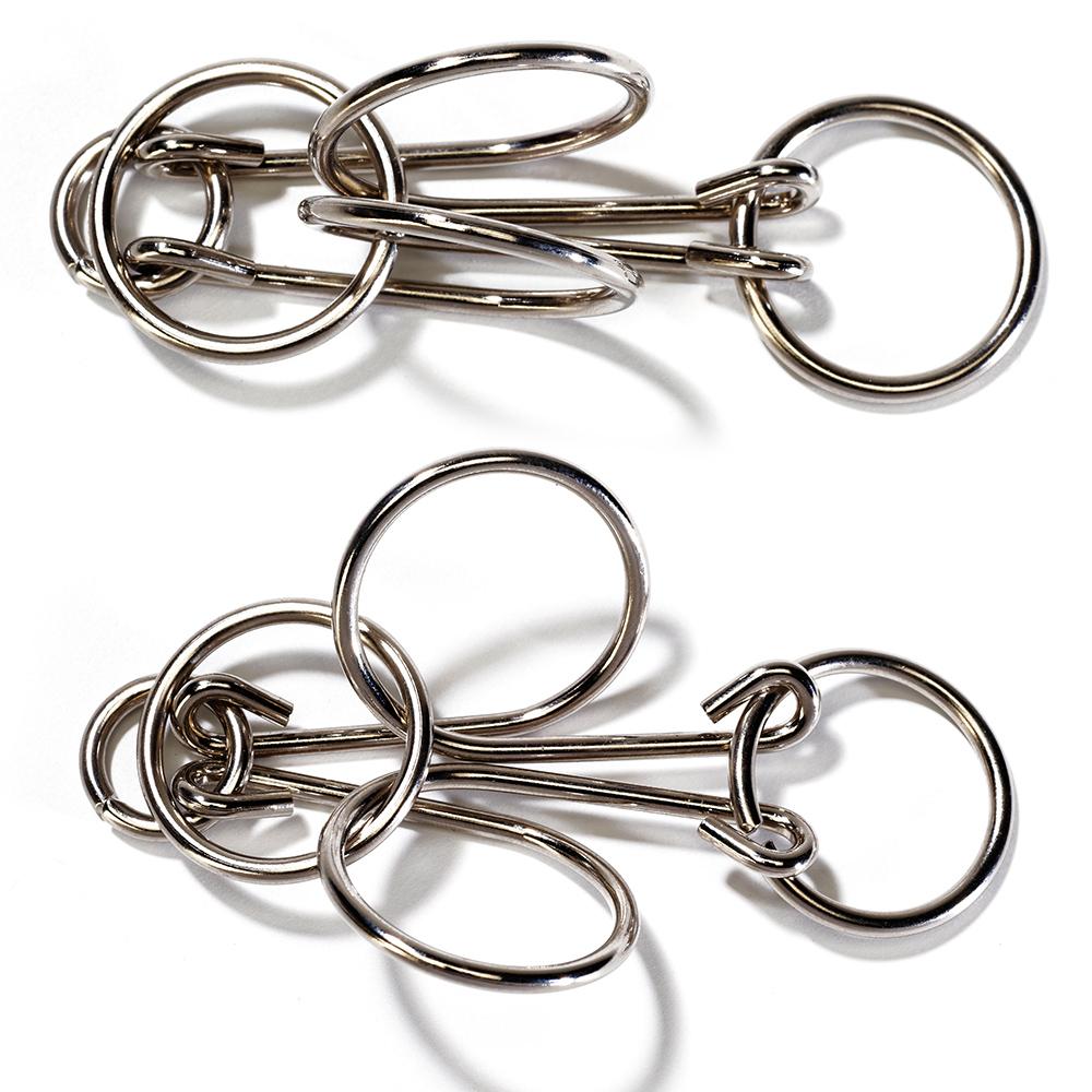 Eureka Wire Puzzle Set-Orange 3D Puzzle