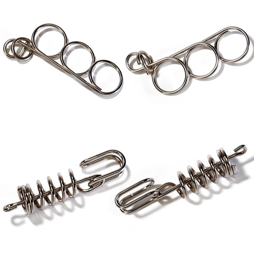 Eureka Wire Puzzle Set-Purple 3D Puzzle