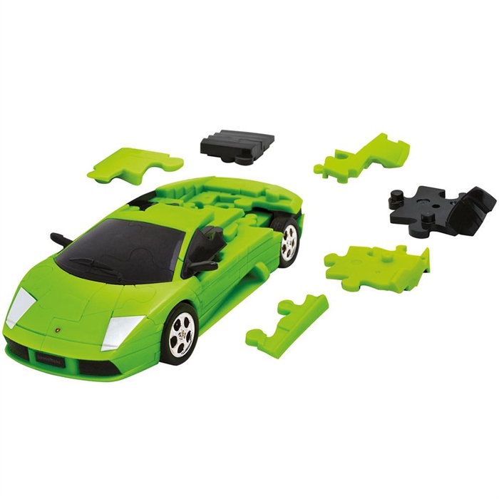 Eureka 3D Cars Lamborghini Murcielago Yeşil | Locopoco Oyuncak
