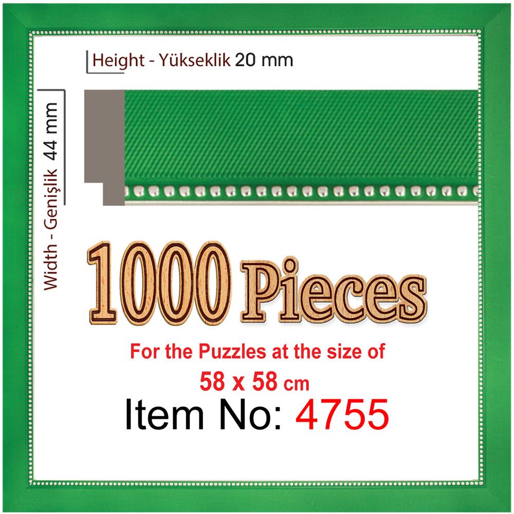 Heidi 1000 Parçalık Kare Puzzle Çerçevesi 58 x 58 cm 4751