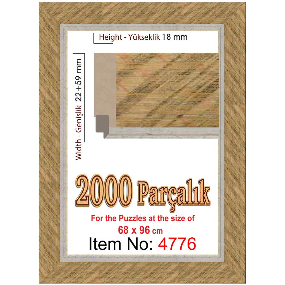 Heidi 2000 Parçalık Puzzle Çerçevesi 96x68 cm 4776
