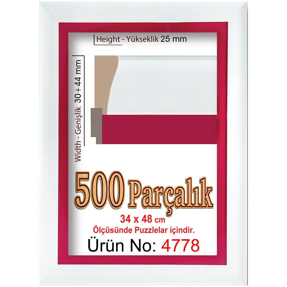 Heidi 500 Parçalık Puzzle Çerçevesi 48x34 cm 4778
