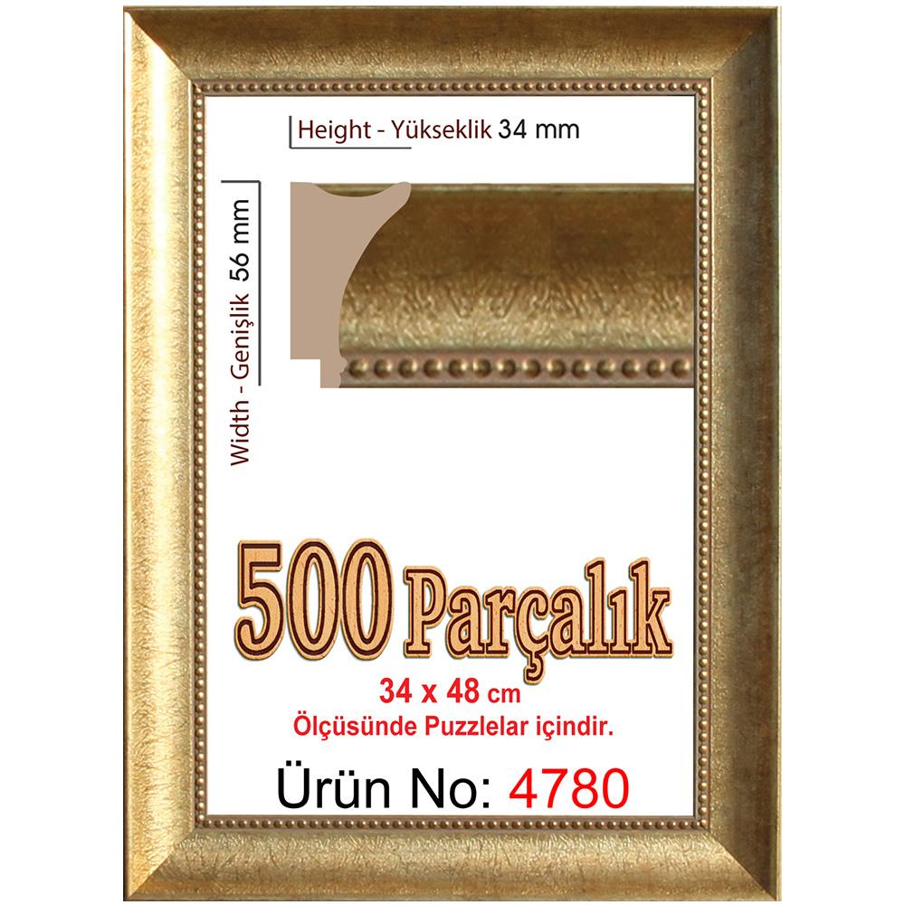 Heidi 500 Parçalık Puzzle Çerçevesi 48x34 cm 4780