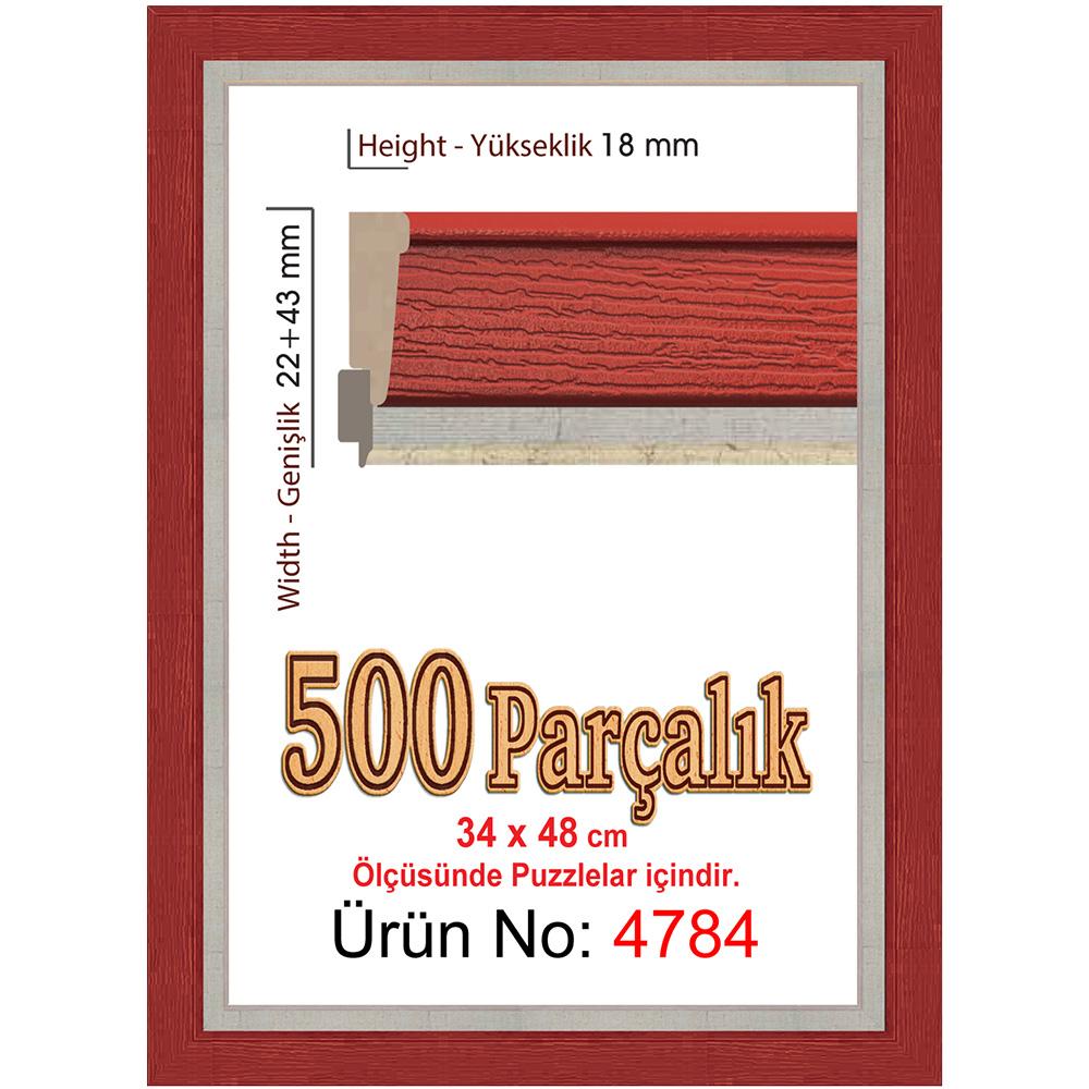 Heidi 500 Parçalık Puzzle Çerçevesi 48x34 cm 4784
