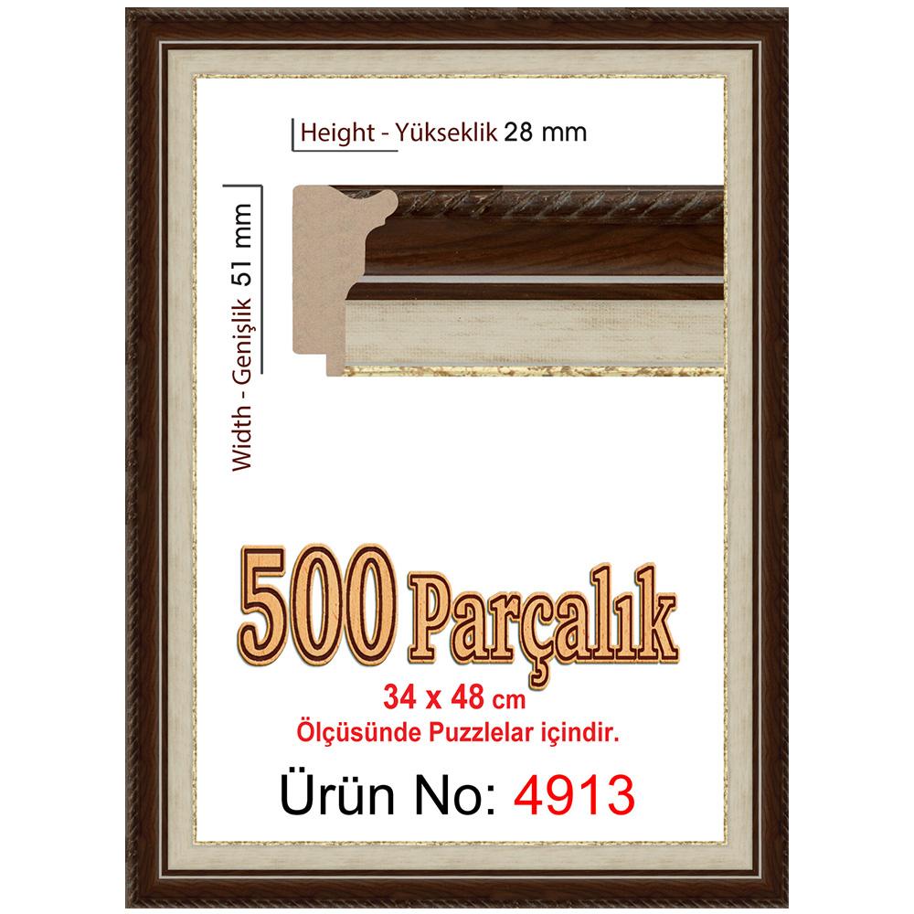 Heidi 500 Parçalık Puzzle Çerçevesi 48x34 cm 4913