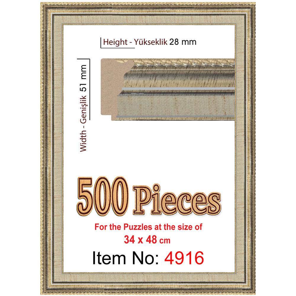 Heidi 500 Parçalık Puzzle Çerçevesi 48x34 cm 4916