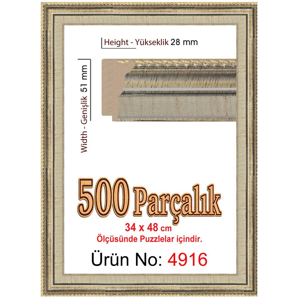 Heidi 500 Parçalık Puzzle Çerçevesi 48x34 cm 4916