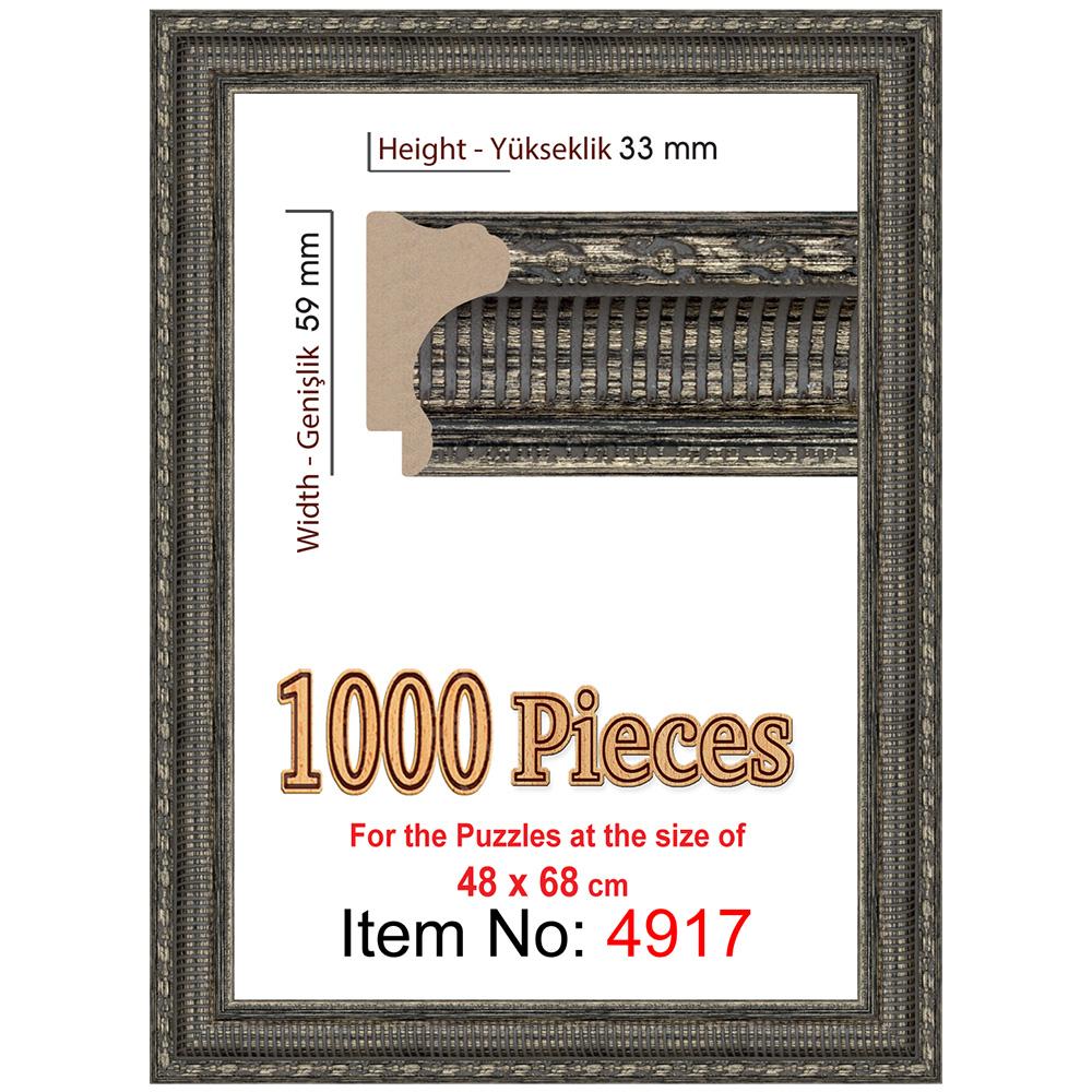 Heidi 1000 Parçalık Puzzle Çerçevesi 48x68 cm 4917