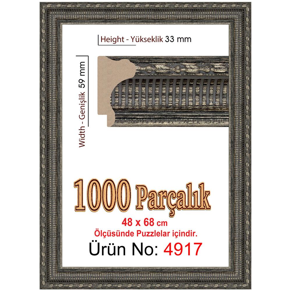 Heidi 1000 Parçalık Puzzle Çerçevesi 48x68 cm 4917