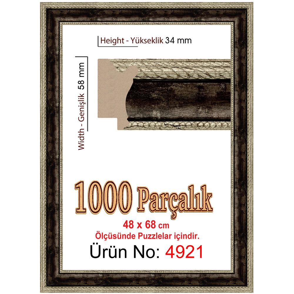 Heidi 1000 Parçalık Puzzle Çerçevesi 48x68 cm 4921