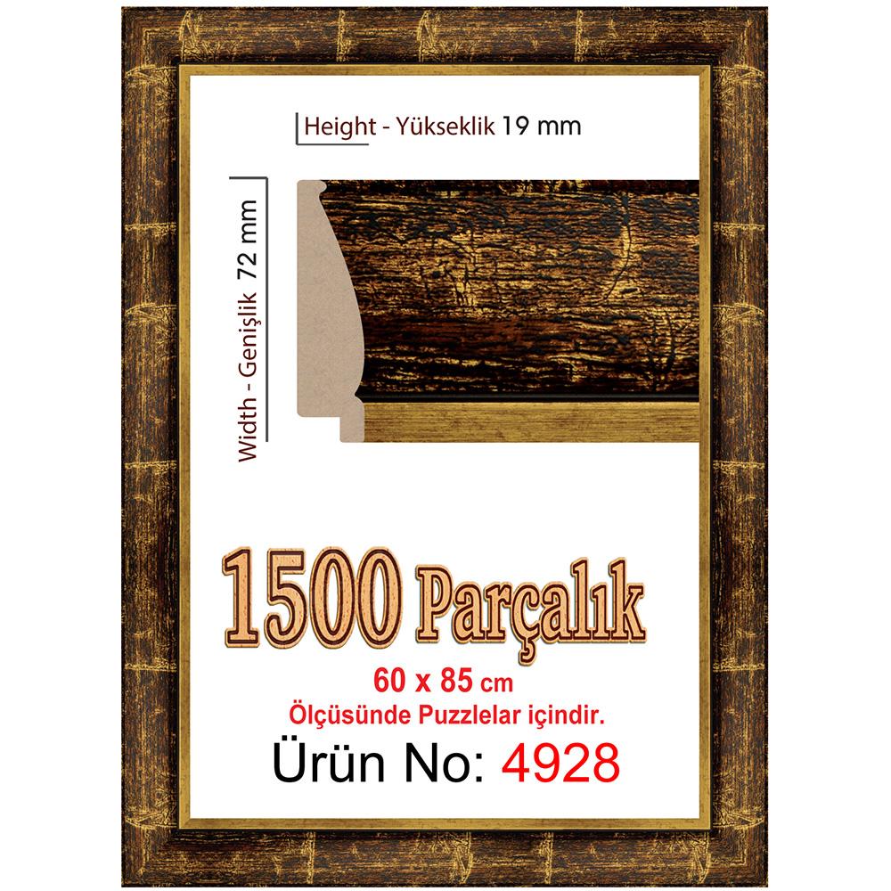 Heidi 1500 Parçalık Puzzle Çerçevesi 60x85 cm 4928